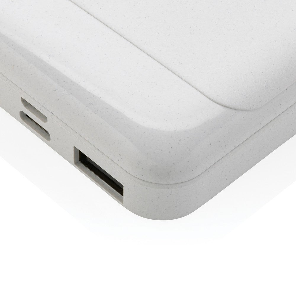 Power bank 5000 mAh, plastik z recyklingu Winners Gadzety