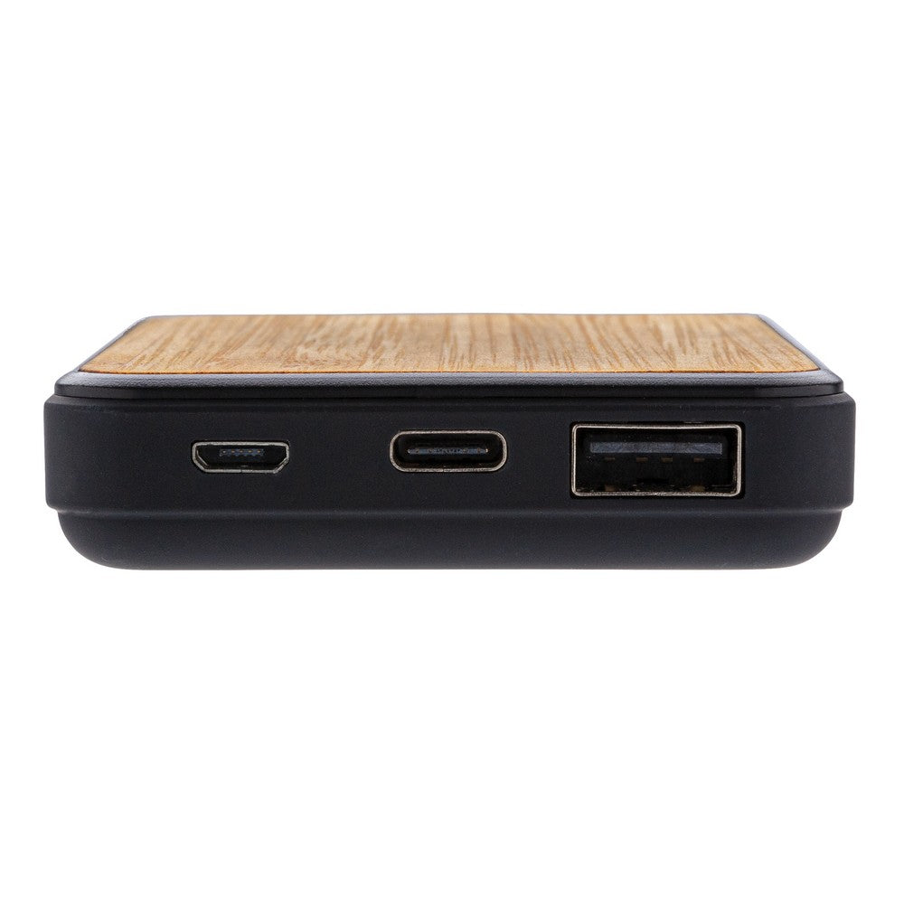 Bambusowy power bank 5000 mAh Winners Gadzety