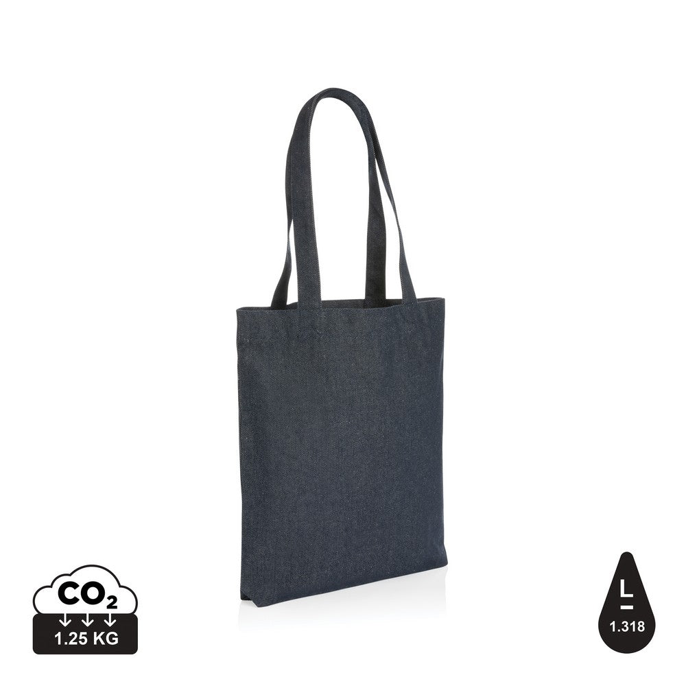 Torba na zakupy Impact AWARE™, dżins z recyklingu Winners Gadzety