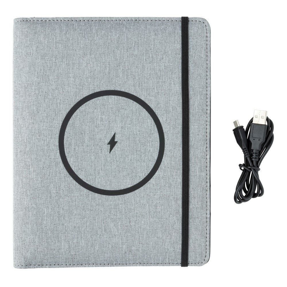 Teczka konferencyjna A5 Air, power bank 5000 mAh Winners Gadzety