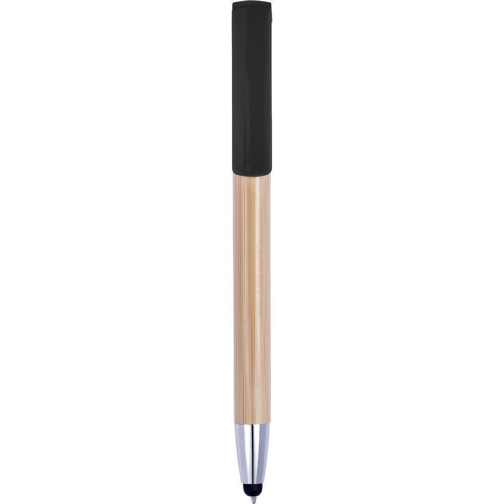 Bambusowy długopis, touch pen, stojak na telefon Winners Gadzety