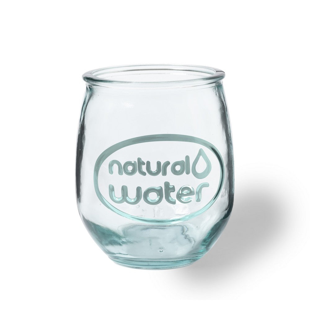Zestaw 2 szklanek 400 ml i szklana butelka 1000 ml Winners Gadzety