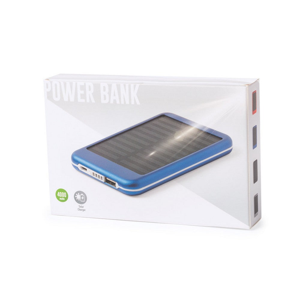 Power bank 4000 mAh, ładowarka słoneczna Winners Gadzety