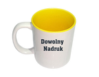 Kubek TOMEK kolorowy środek 330ml + nadruk Winners Gadzety