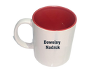 Kubek TOMEK kolorowy środek 330ml + nadruk Winners Gadzety