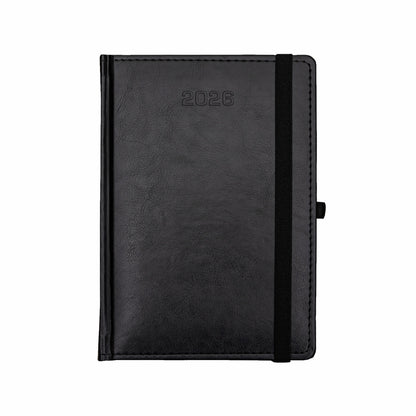 Kalendarze A5 dzienny Nebraska z gumką