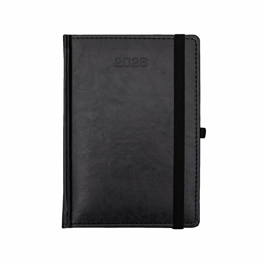 Kalendarze A5 dzienny Nebraska z gumką