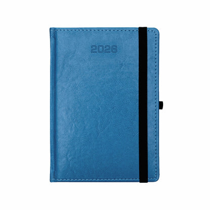 Kalendarze A5 dzienny Nebraska z gumką