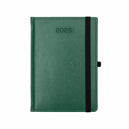 Kalendarze A5 dzienny Nebraska z gumką