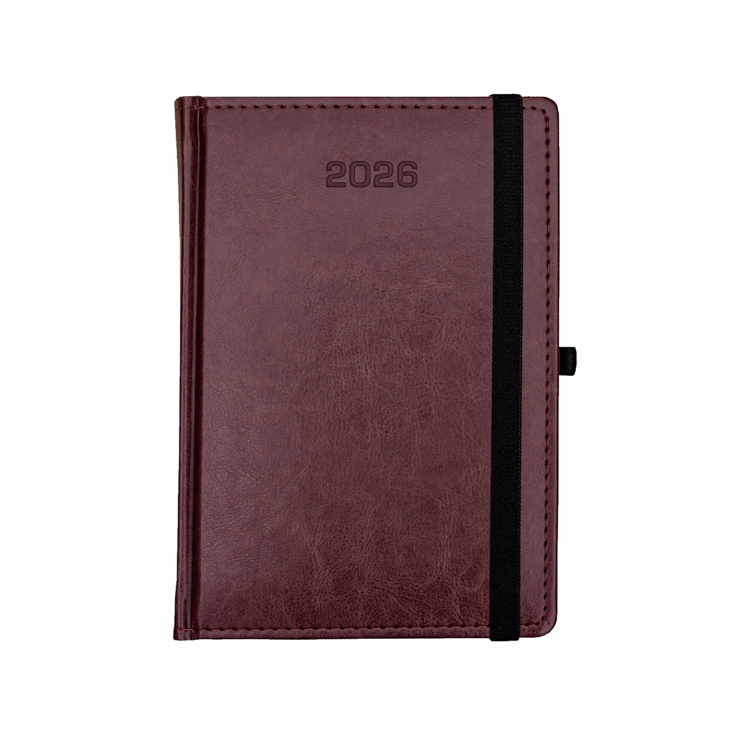 Kalendarze A5 dzienny Nebraska z gumką