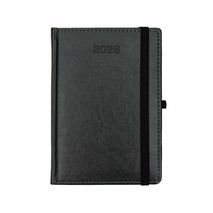 Kalendarze A5 dzienny Nebraska z gumką