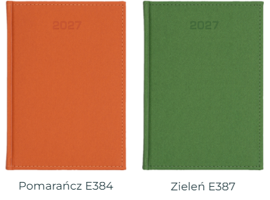 Kalendarze A5 dzienne 360 str. Denim