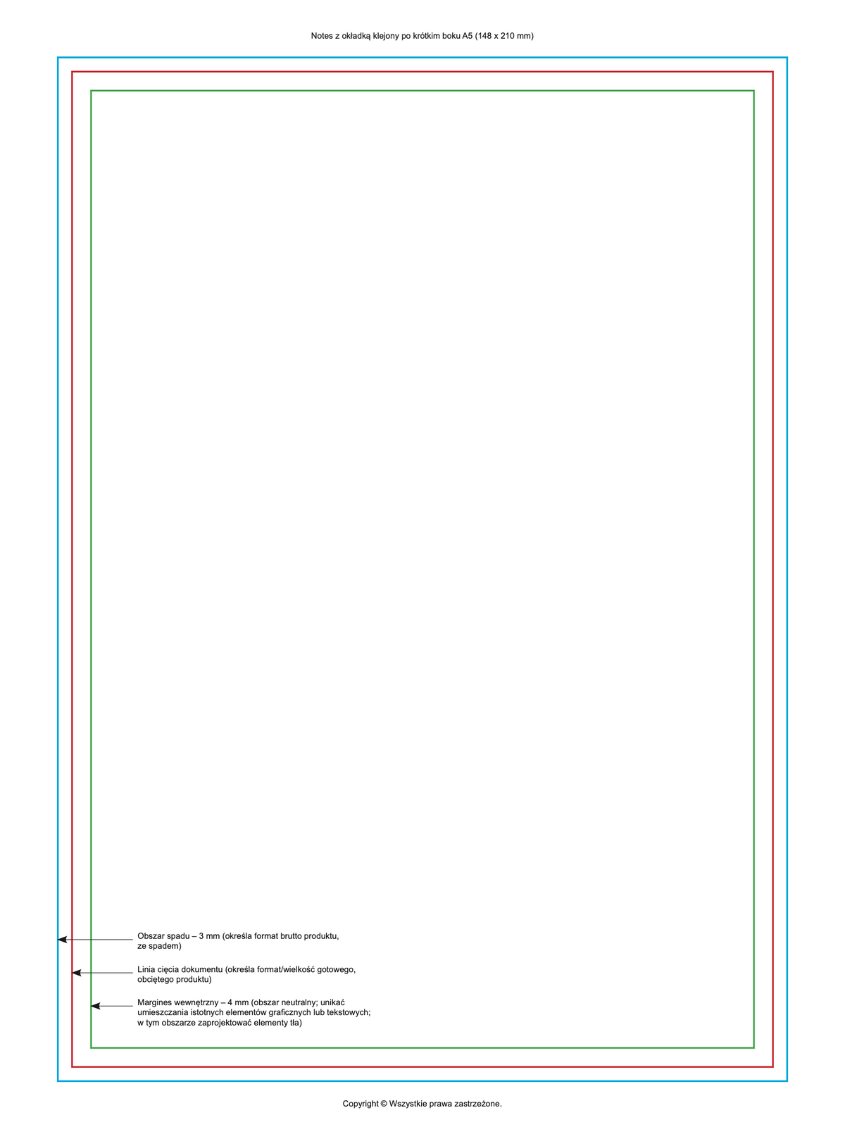 Notesy klejone bez okładki A5 (148 x 210 mm) Winners Gadzety