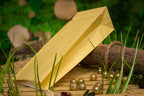 Torba papierowa klockowa ŻÓŁTE 100x70x280mm 1szt. Winners Gadzety
