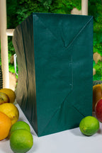 Torba papierowa 305x170x425mm CIEMNOZIELONA BIAŁA Winners Gadzety