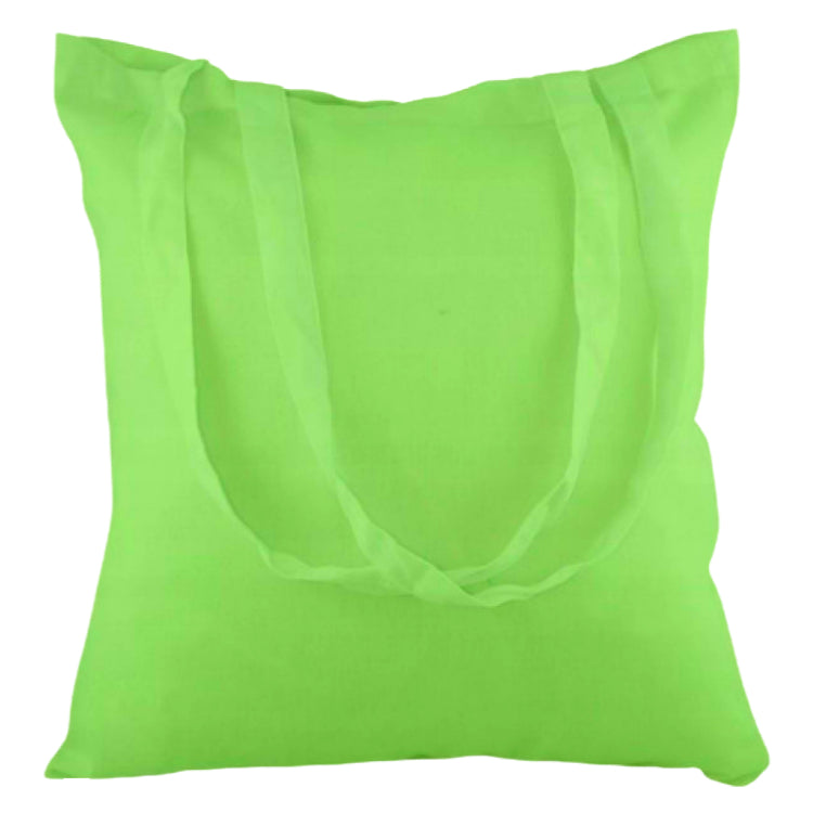 Torba bawełniana JASNO ZIELONA 38x42 cm Uchwyt: 70cm Winners Gadzety