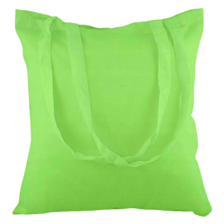 Torba bawełniana JASNO ZIELONA 38x42 cm Uchwyt: 70cm Winners Gadzety