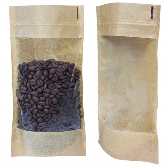 Torba papierowa 13x7x22,5cm 50 szt. doypack 500ml Winners Gadzety