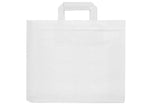 Torba papierowa 320x220x245mm z uchwytem płaskim BIAŁA Winners Gadzety