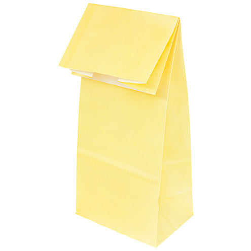 Torba papierowa klockowa ŻÓŁTE 100x70x280mm 1szt. Winners Gadzety