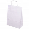 Torba papierowa z uchwytem skręcanym - BIAŁA - 240x100x320mm Winners Gadzety