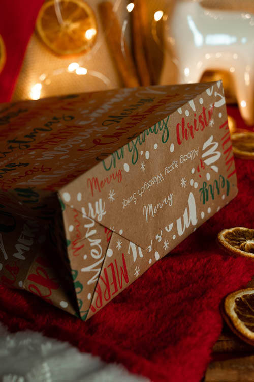 Torba papierowa świąteczna 18x8x22cm MERRY CHRISTMAS Winners Gadzety