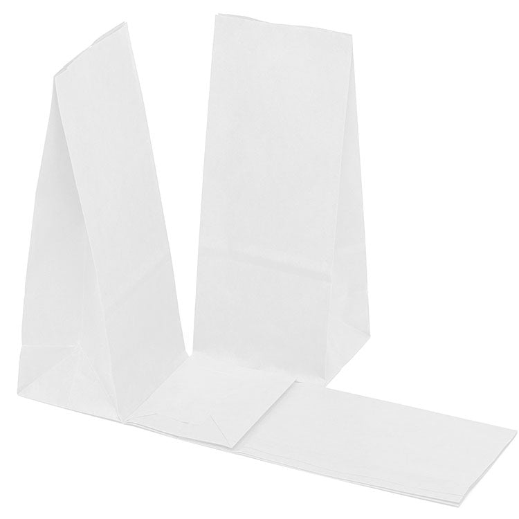 Torba papierowa klockowa - BIAŁA - 80x65x190mm - 1000szt. Winners Gadzety