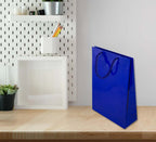 Torba laminowana z uchwytem sznurkowym - GRANATOWA - 170x70x250mm Winners Gadzety