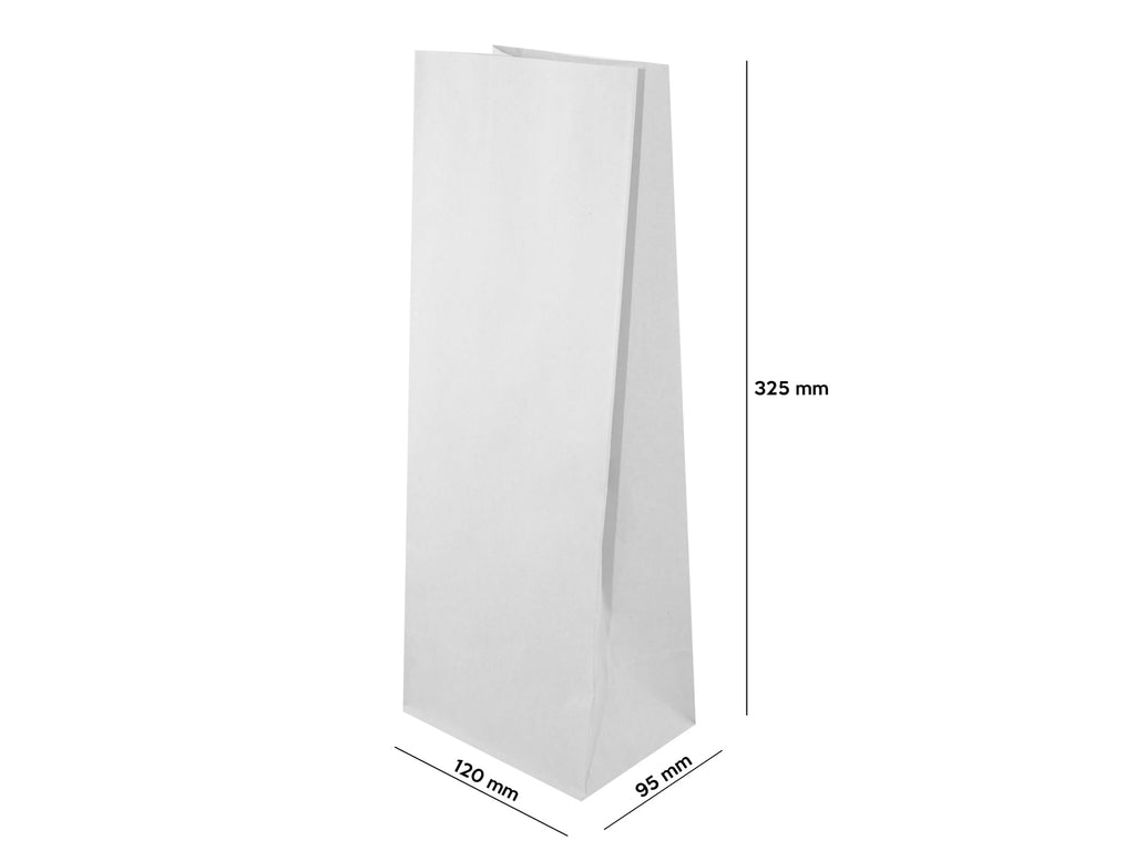 Torba klockowa - BIAŁA - 120x95x325mm 1000szt. Winners Gadzety