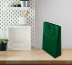 Torba laminowana z uchwytem sznurkowym - ZIELONA - 170x70x250mm Winners Gadzety