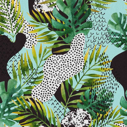 Pufa sako worek XXL 300L GREEN LEAVES COLLAGE Winners Gadzety