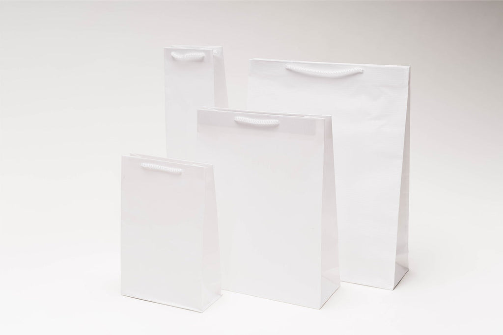 Torba papierowa ECO prestige - BIAŁA - 300x100x400mm Winners Gadzety
