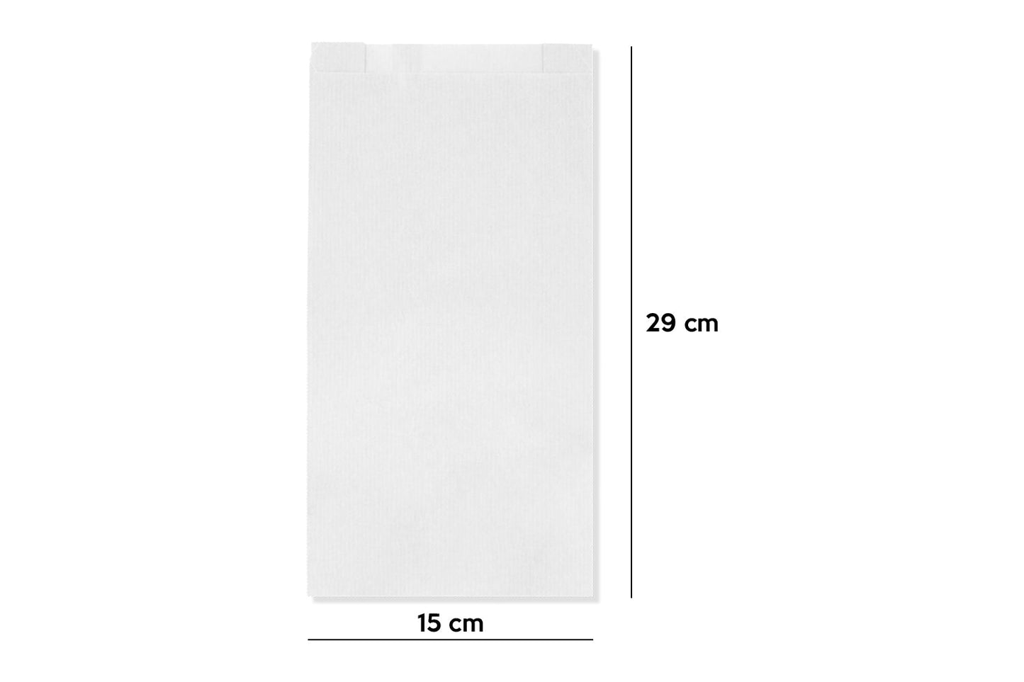 Torba fałdowa - BIAŁA - 150x290mm 1000 szt. Winners Gadzety