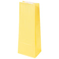 Torba papierowa klockowa ŻÓŁTE 100x70x280mm 1szt. Winners Gadzety