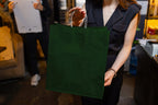 Torba papierowa z uchwytem skręcanym Premium - CIEMNOZIELONA - 350x150x400mm Winners Gadzety