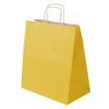 Torba papierowa 305x170x340mm z uchwytem skręcanym ŻÓŁTA Winners Gadzety