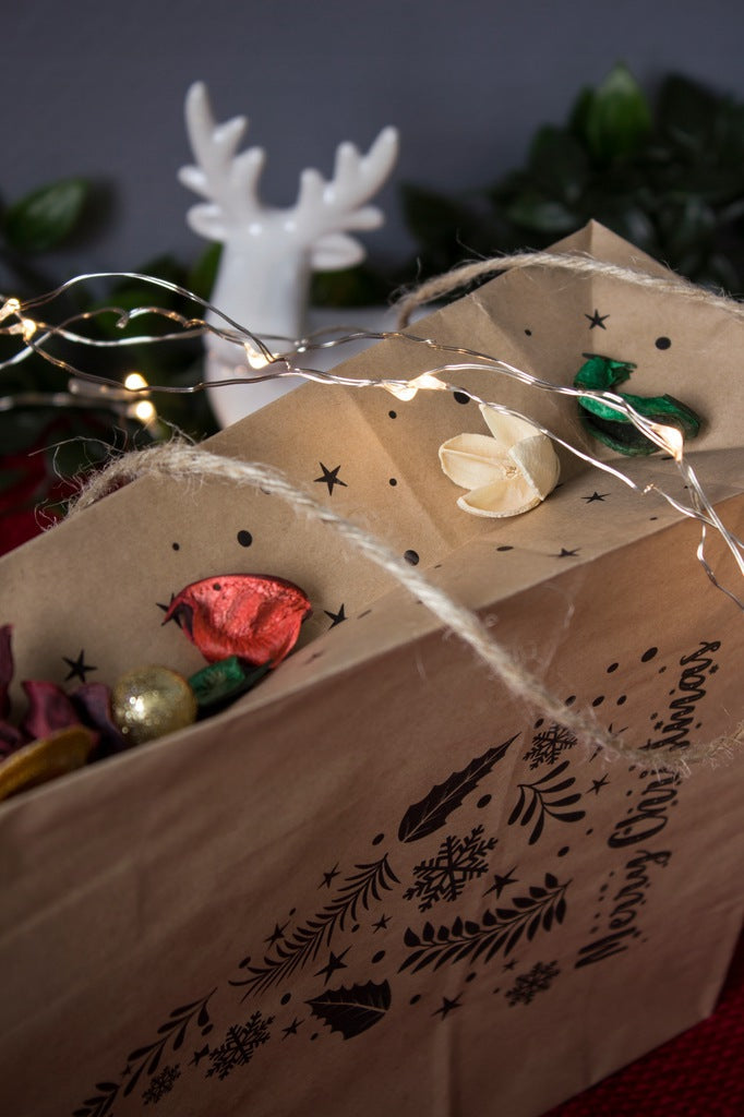 Torba papierowa świąteczna 18x8x23 MERRY CHRISTMAS Winners Gadzety