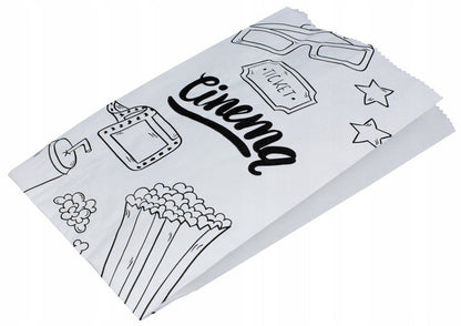 Torba papierowa na POPCORN- 100szt Winners Gadzety