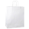 Torba papierowa z uchwytem skręcanym Premium - BIAŁA - 350x150x400mm Winners Gadzety