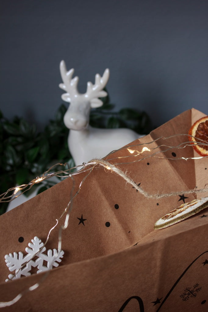 Torba papierowa świąteczna 26x14x32 WESOŁYCH ŚWIĄT Winners Gadzety