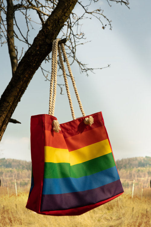 Torba LGBT gruby sznur 42x15x15x38cm Winners Gadzety