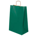 Torba papierowa 305x170x425mm z uchwytem skręcanym CIEMNOZIELONA Winners Gadzety