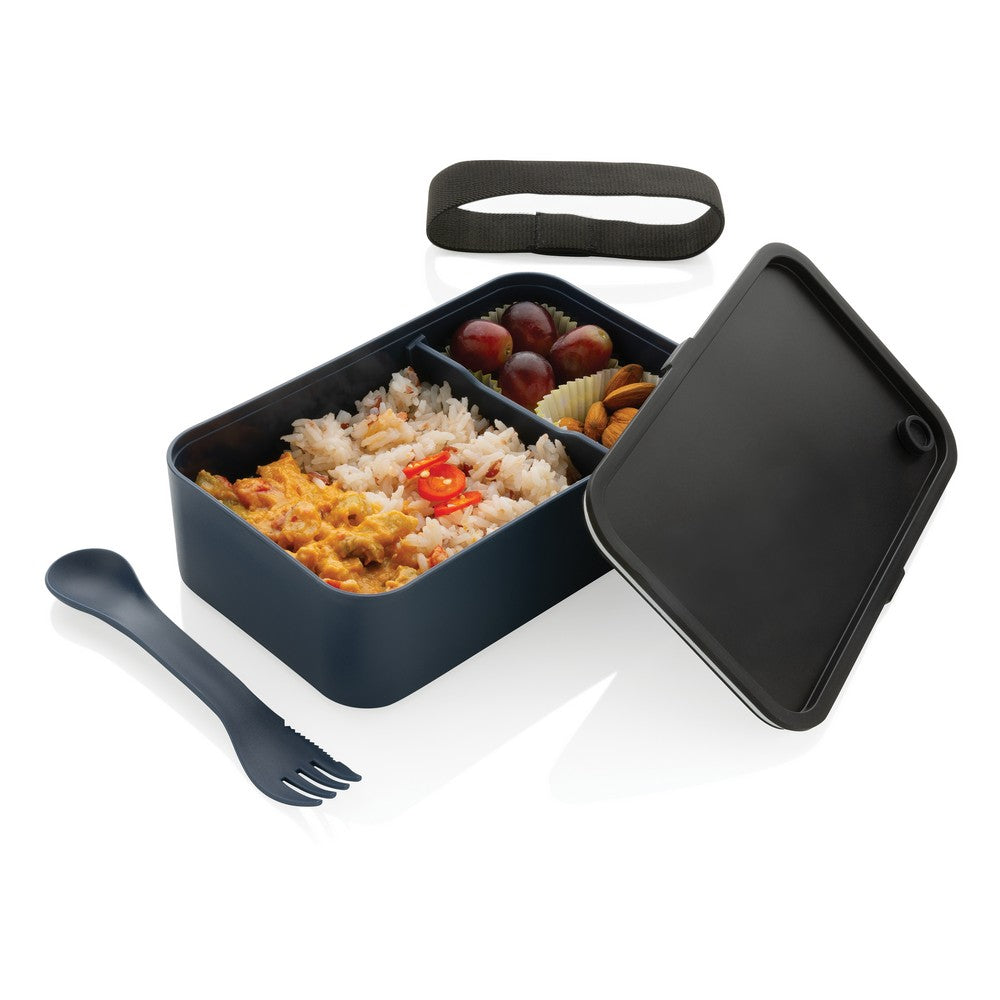 Pudełko śniadaniowe 1,2 L RPP, łyżkowidelec Winners Gadzety