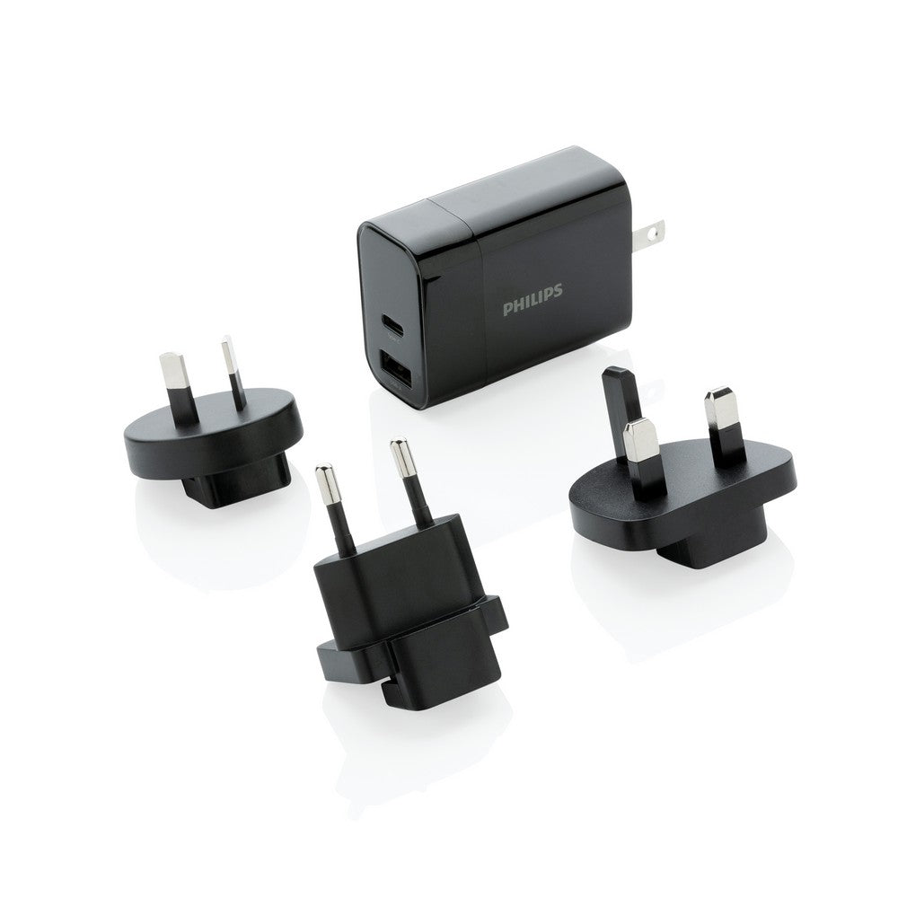 Uniwersalna ładowarka Philips 30W, adapter podróżny Winners Gadzety
