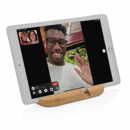 Bambusowy stojak na telefon, tablet Winners Gadzety