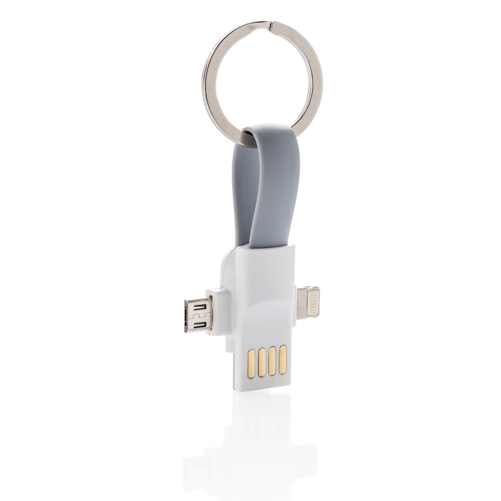 Kabel do ładowania 3 w 1, brelok Winners Gadzety
