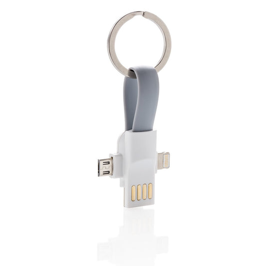 Kabel do ładowania 3 w 1, brelok Winners Gadzety