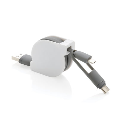 Zwijany kabel do ładowania i synchronizacji 3 w 1 Winners Gadzety