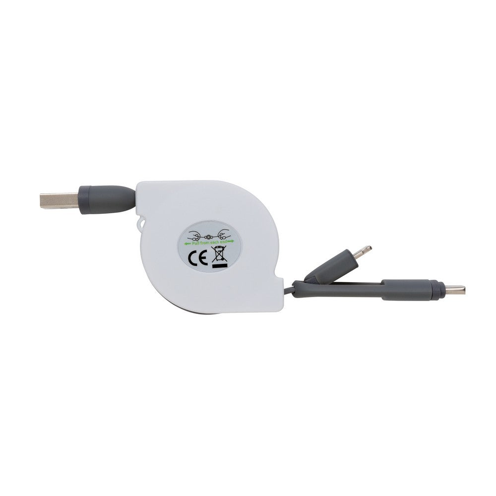 Zwijany kabel do ładowania i synchronizacji 3 w 1 Winners Gadzety