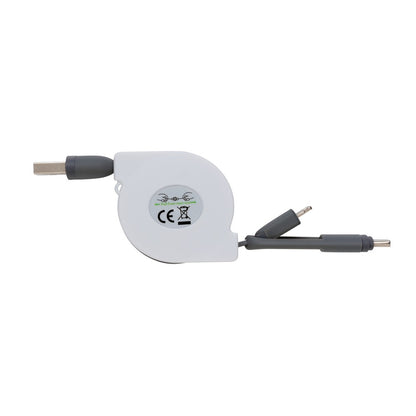 Zwijany kabel do ładowania i synchronizacji 3 w 1 Winners Gadzety